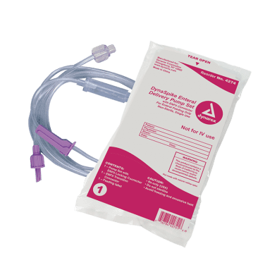 DynaSpike Enteral Delivery Pump Set With ENFit Connector Image