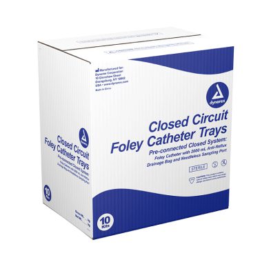 Closed System Foley Catheter Trays Image