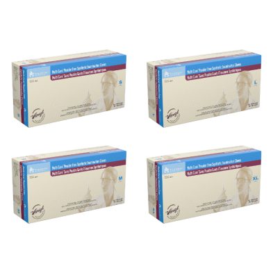 Multi Care Vinyl Exam Gloves, Powder-Free Image