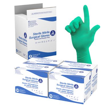 Sterile Nitrile Surgical Gloves, Powder-Free Image