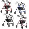 DynaGo Quad 6 - Aluminum Rollator - Image 3