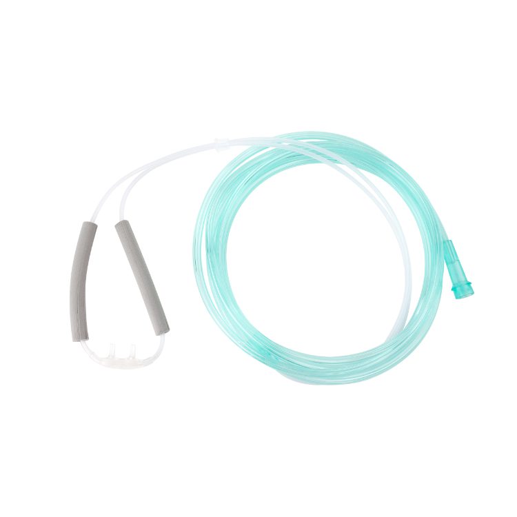Nasal Oxygen Cannulas – Cushion Tip With Ultra Soft Ear Foam Image