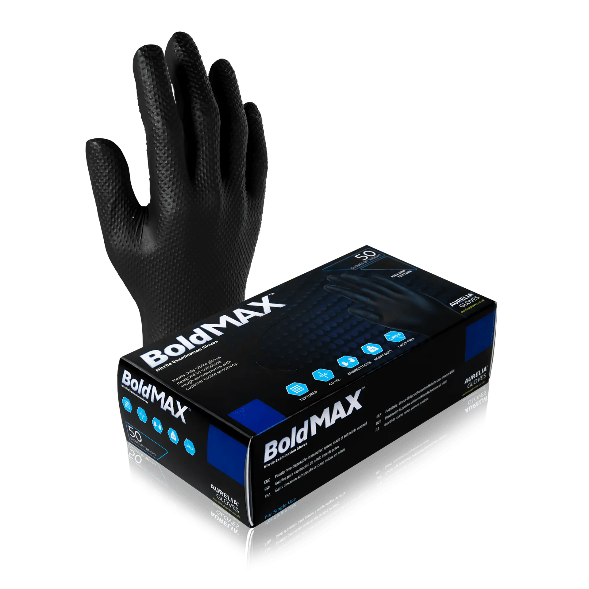 Blod Max Nitrile Gloves Image