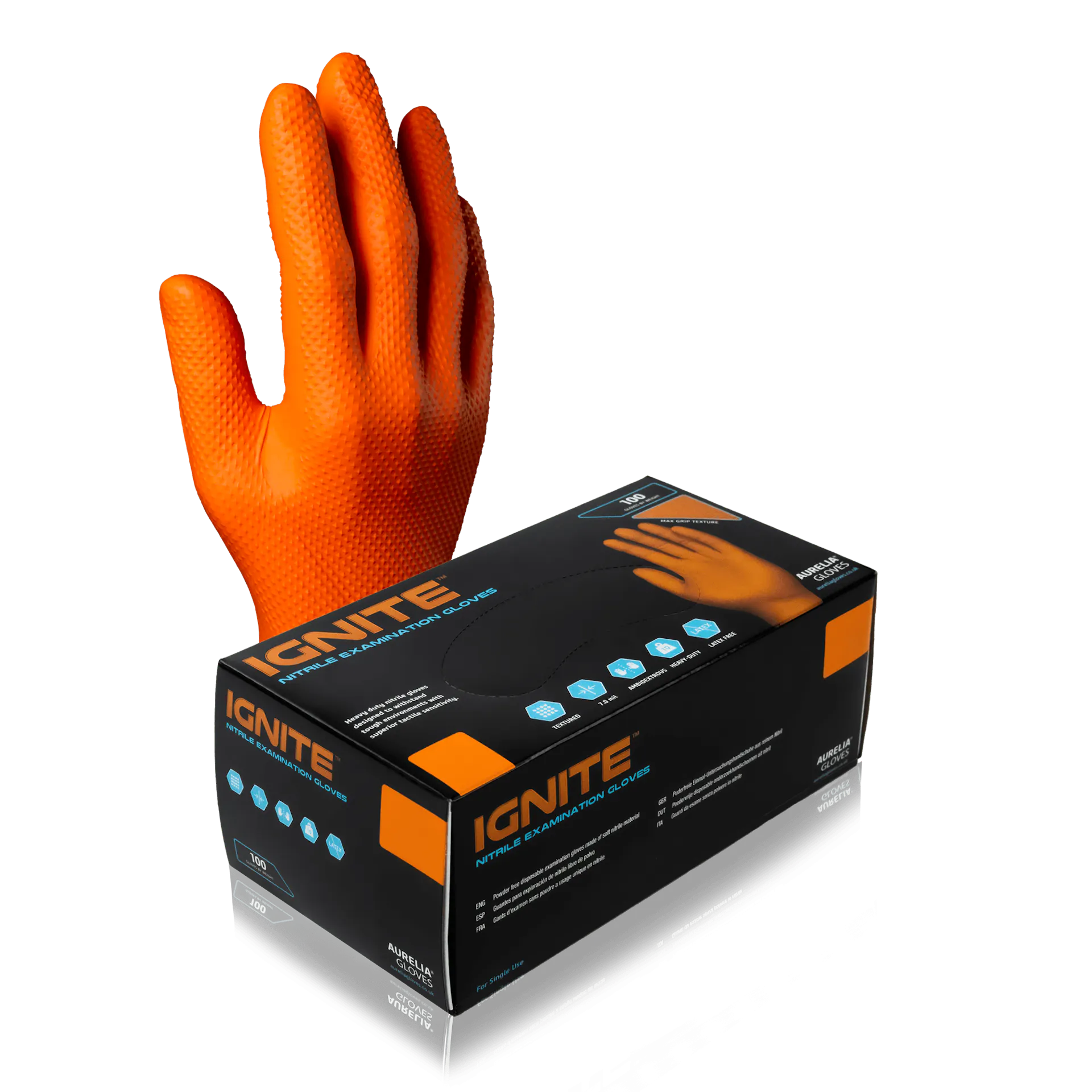 Ignite Nitrile Gloves Image