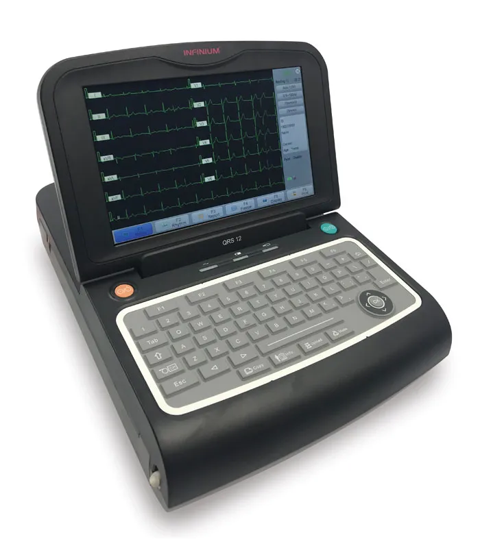 QRS-12 EKG Machine (12-lead with Interpretation) Image